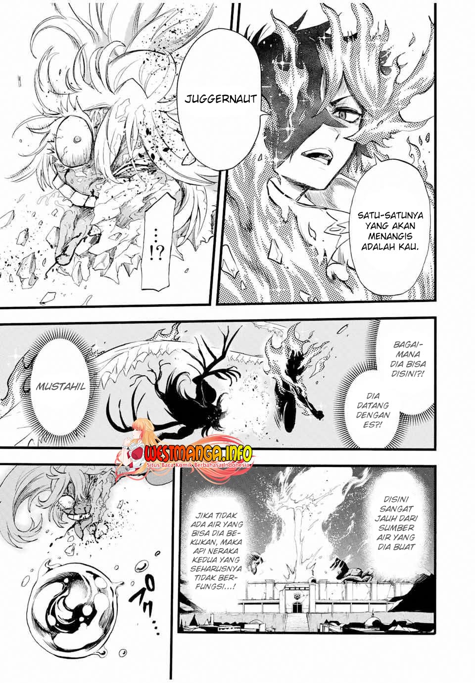 Jigoku no Gouka de Yaka re Tsuzuketa Shounen. Saikyou no Honou Tsukai to Natte Fukkatsu Suru. Chapter 91 - halaman 7