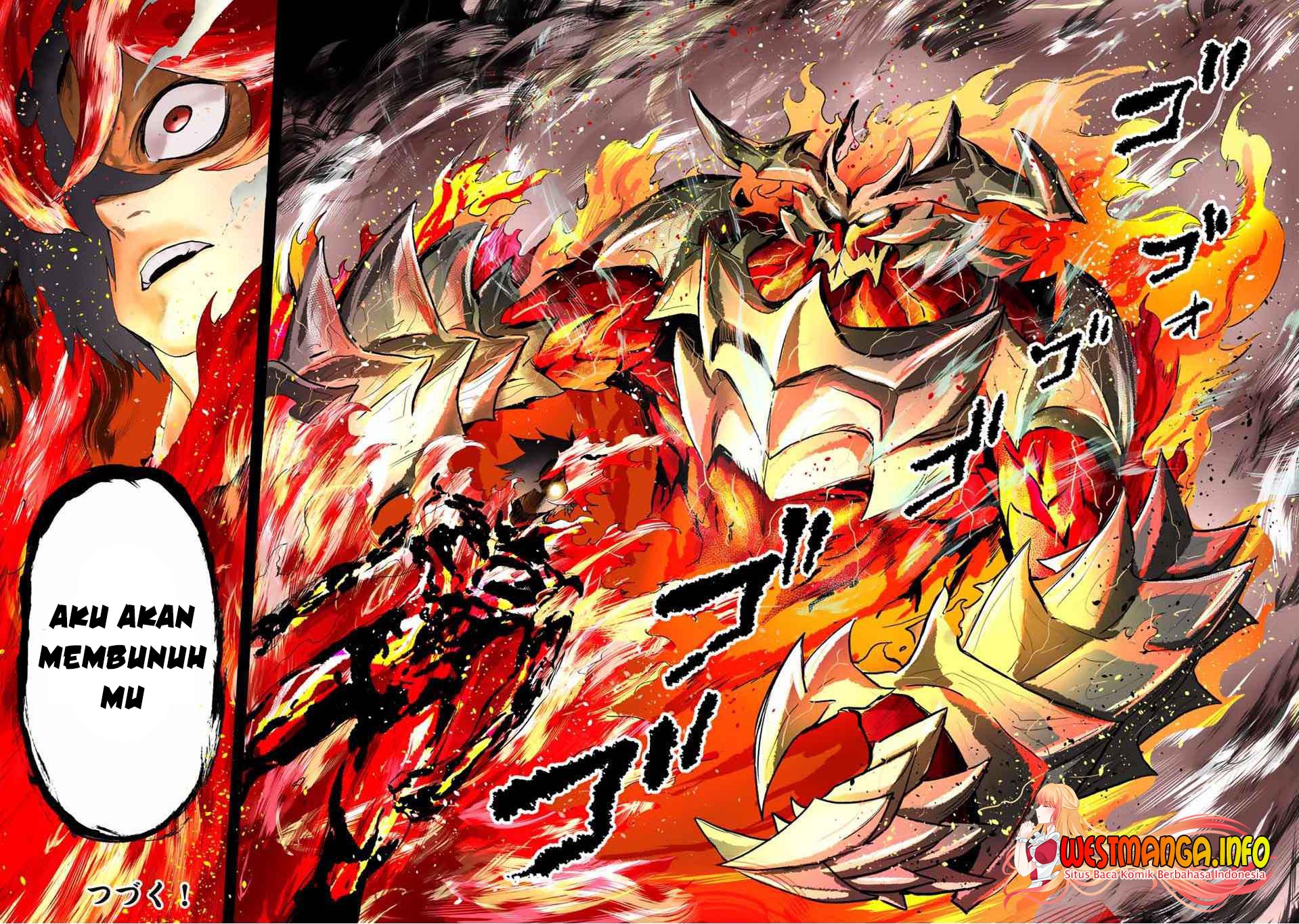Jigoku no Gouka de Yaka re Tsuzuketa Shounen. Saikyou no Honou Tsukai to Natte Fukkatsu Suru. Chapter 93 - halaman 12
