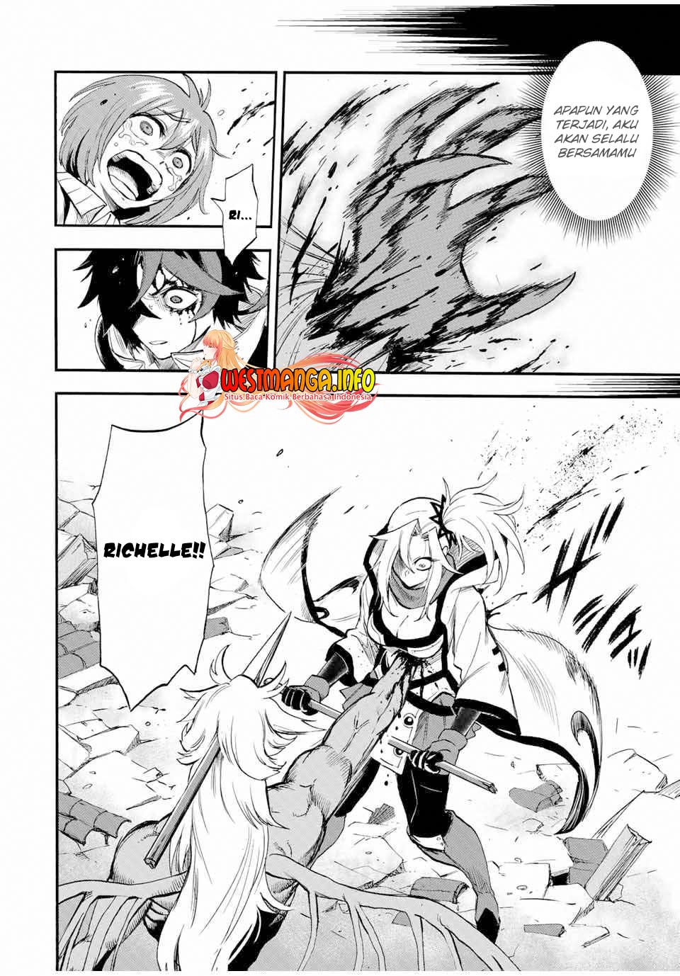 Jigoku no Gouka de Yaka re Tsuzuketa Shounen. Saikyou no Honou Tsukai to Natte Fukkatsu Suru. Chapter 93 - halaman 4