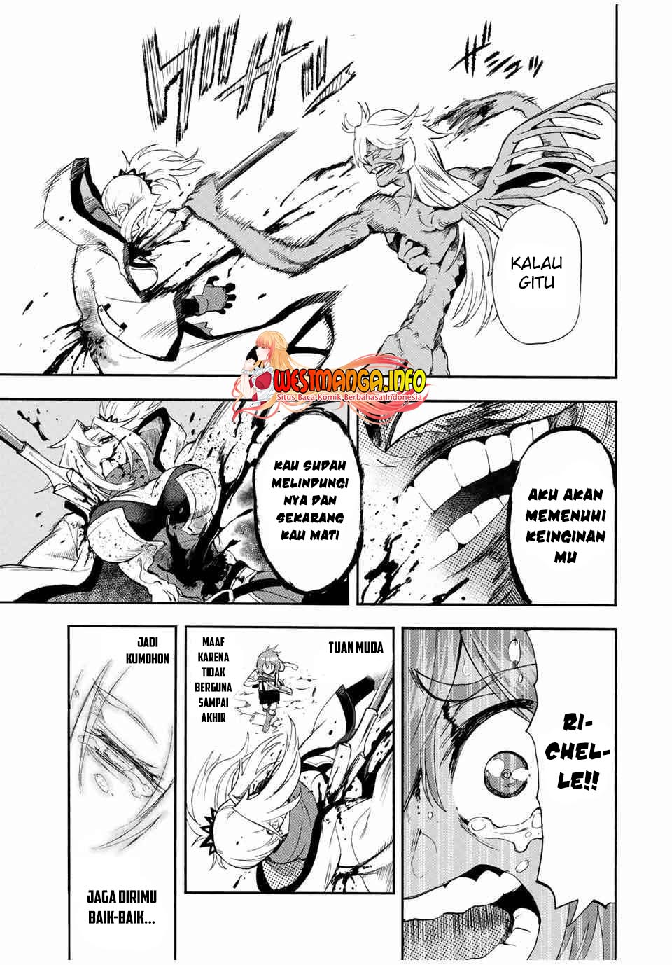 Jigoku no Gouka de Yaka re Tsuzuketa Shounen. Saikyou no Honou Tsukai to Natte Fukkatsu Suru. Chapter 93 - halaman 7