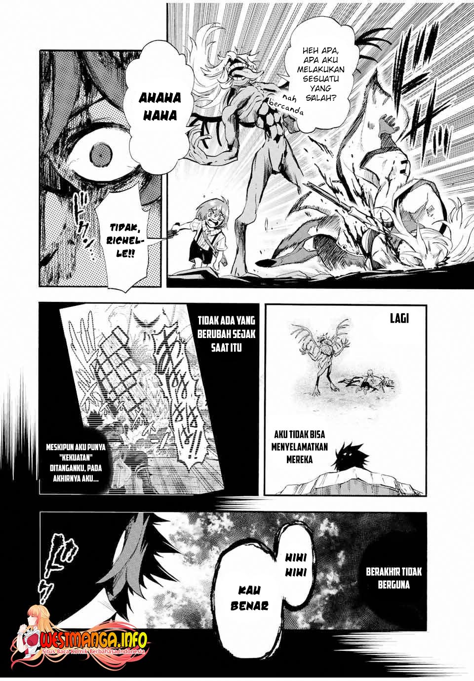 Jigoku no Gouka de Yaka re Tsuzuketa Shounen. Saikyou no Honou Tsukai to Natte Fukkatsu Suru. Chapter 93 - halaman 8