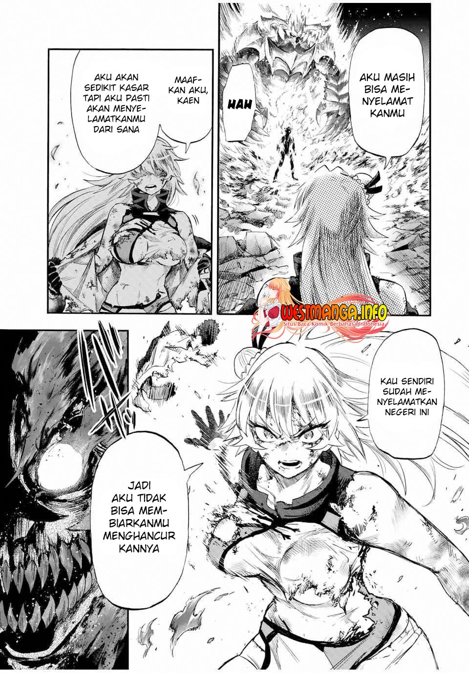 Jigoku no Gouka de Yaka re Tsuzuketa Shounen. Saikyou no Honou Tsukai to Natte Fukkatsu Suru. Chapter 95 - halaman 11