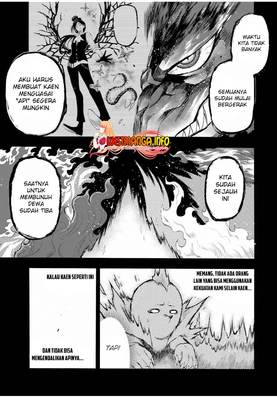 Jigoku no Gouka de Yaka re Tsuzuketa Shounen. Saikyou no Honou Tsukai to Natte Fukkatsu Suru. Chapter 95 - halaman 7