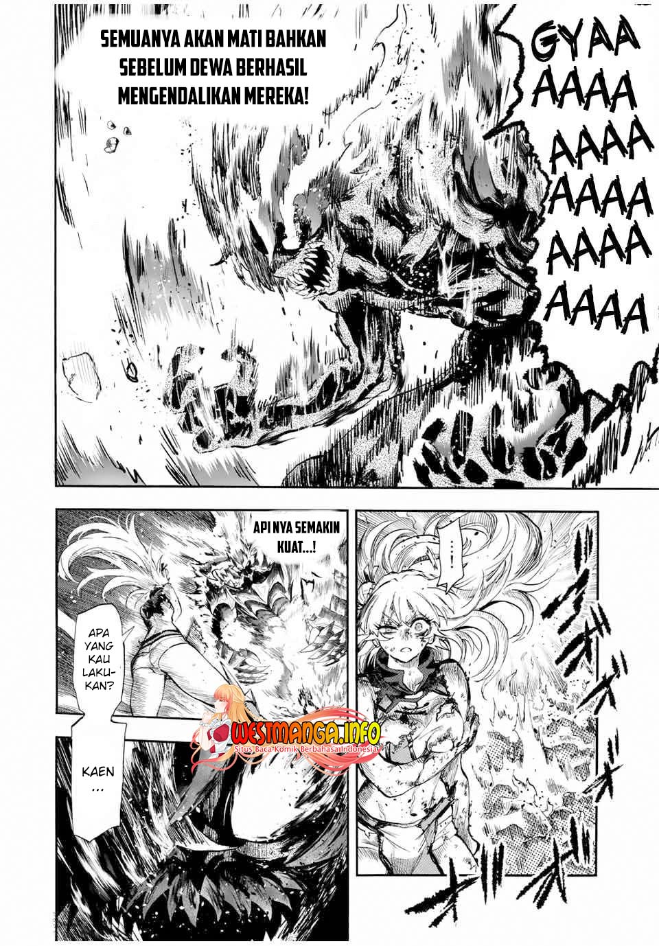 Jigoku no Gouka de Yaka re Tsuzuketa Shounen. Saikyou no Honou Tsukai to Natte Fukkatsu Suru. Chapter 96 - halaman 10