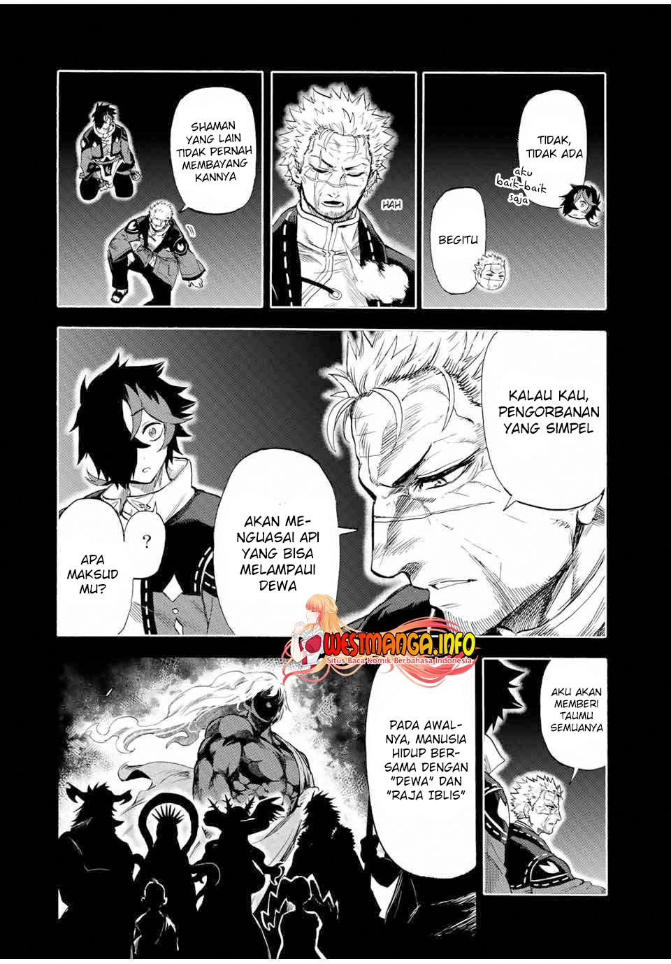 Jigoku no Gouka de Yaka re Tsuzuketa Shounen. Saikyou no Honou Tsukai to Natte Fukkatsu Suru. Chapter 96 - halaman 4