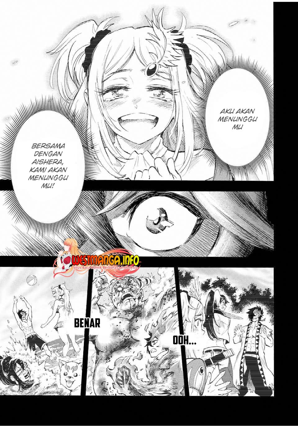 Jigoku no Gouka de Yaka re Tsuzuketa Shounen. Saikyou no Honou Tsukai to Natte Fukkatsu Suru. Chapter 97 - halaman 13