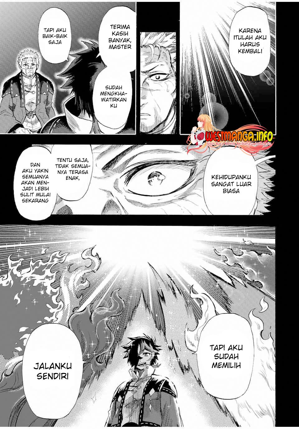 Jigoku no Gouka de Yaka re Tsuzuketa Shounen. Saikyou no Honou Tsukai to Natte Fukkatsu Suru. Chapter 98 - halaman 5