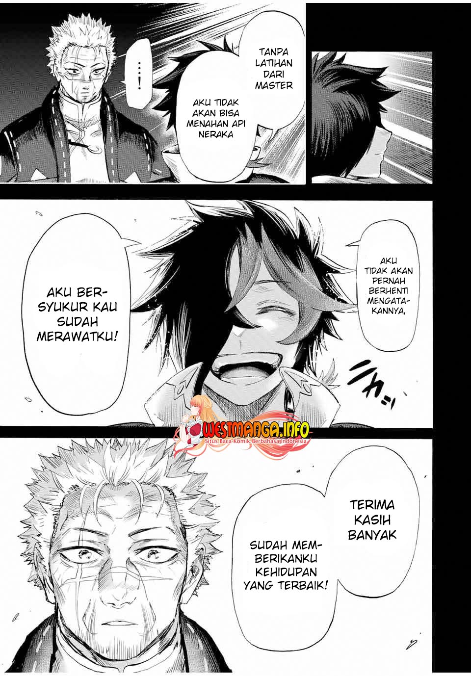 Jigoku no Gouka de Yaka re Tsuzuketa Shounen. Saikyou no Honou Tsukai to Natte Fukkatsu Suru. Chapter 98 - halaman 7
