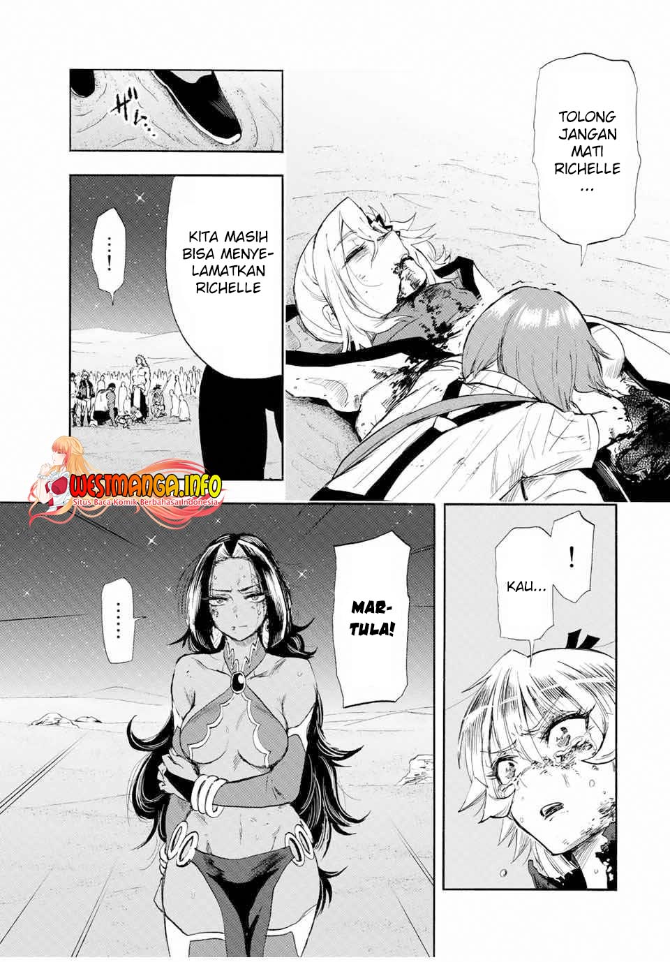 Jigoku no Gouka de Yaka re Tsuzuketa Shounen. Saikyou no Honou Tsukai to Natte Fukkatsu Suru. Chapter 99 - halaman 13