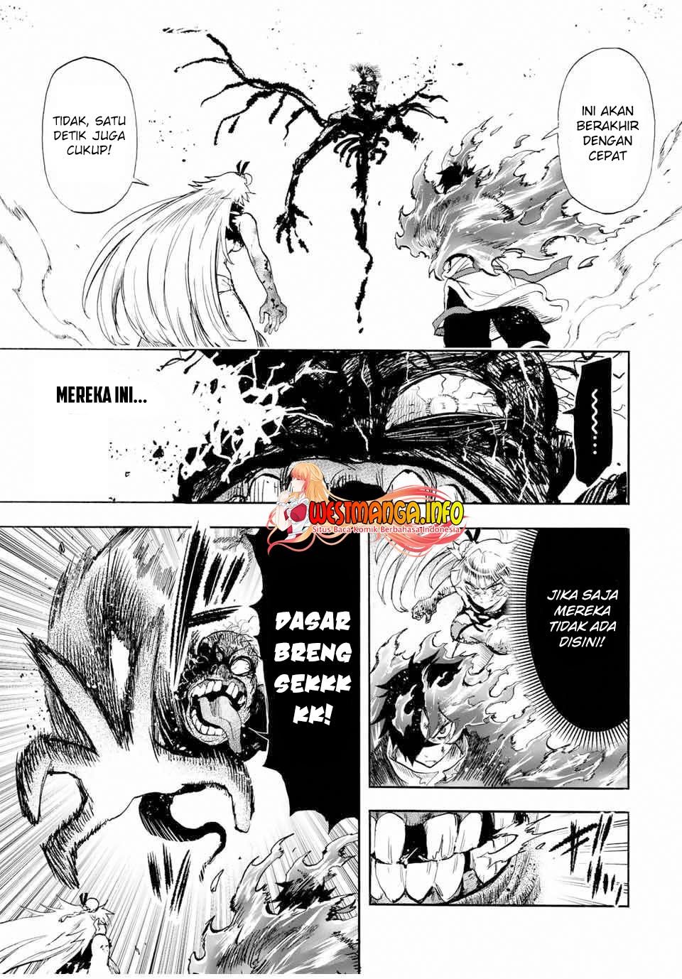Jigoku no Gouka de Yaka re Tsuzuketa Shounen. Saikyou no Honou Tsukai to Natte Fukkatsu Suru. Chapter 99 - halaman 7