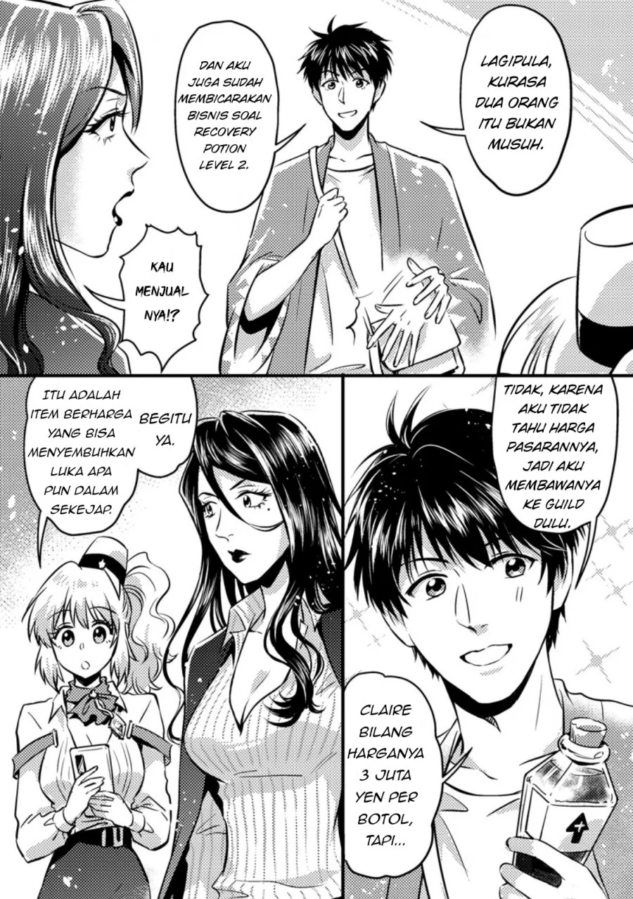 Jigoku no Sata mo Ougon Shidai: Kaisha wo Kubi ni Natta kedo, Renkinjutsu toka Iu Cheat Skill wo Te ni Ireta node Jinsei Ippatsu Gyakuten wo Mezashimasu Chapter 12.1 - halaman 10