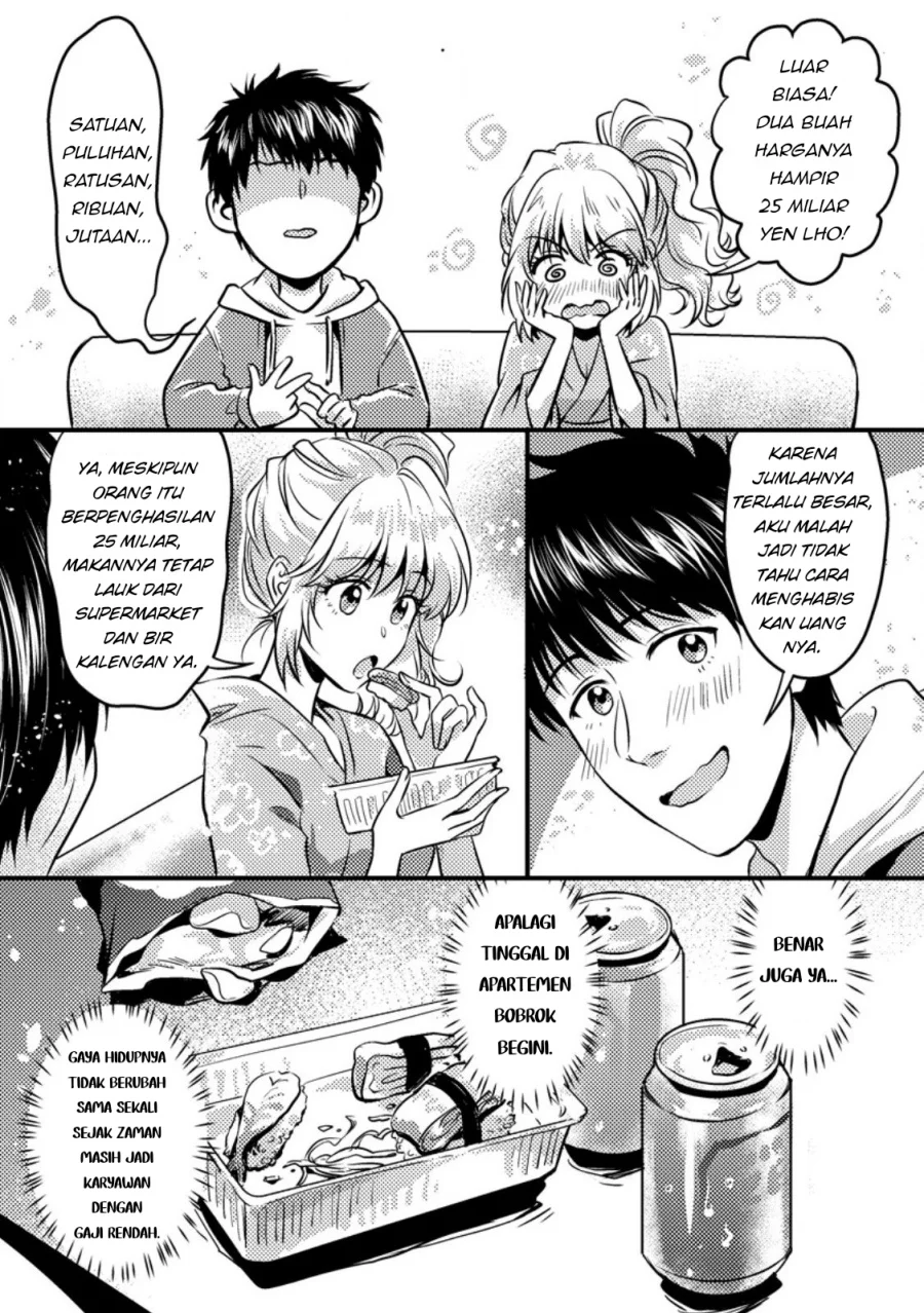Jigoku no Sata mo Ougon Shidai: Kaisha wo Kubi ni Natta kedo, Renkinjutsu toka Iu Cheat Skill wo Te ni Ireta node Jinsei Ippatsu Gyakuten wo Mezashimasu Chapter 13.2 - halaman 10