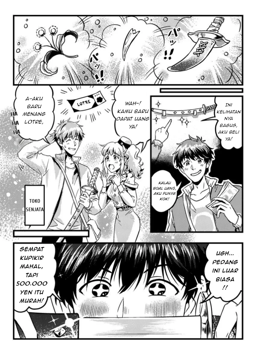 Jigoku no Sata mo Ougon Shidai: Kaisha wo Kubi ni Natta kedo, Renkinjutsu toka Iu Cheat Skill wo Te ni Ireta node Jinsei Ippatsu Gyakuten wo Mezashimasu Chapter 3.1 - halaman 6