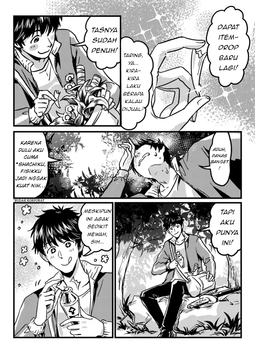 Jigoku no Sata mo Ougon Shidai: Kaisha wo Kubi ni Natta kedo, Renkinjutsu toka Iu Cheat Skill wo Te ni Ireta node Jinsei Ippatsu Gyakuten wo Mezashimasu Chapter 3.1 - halaman 7