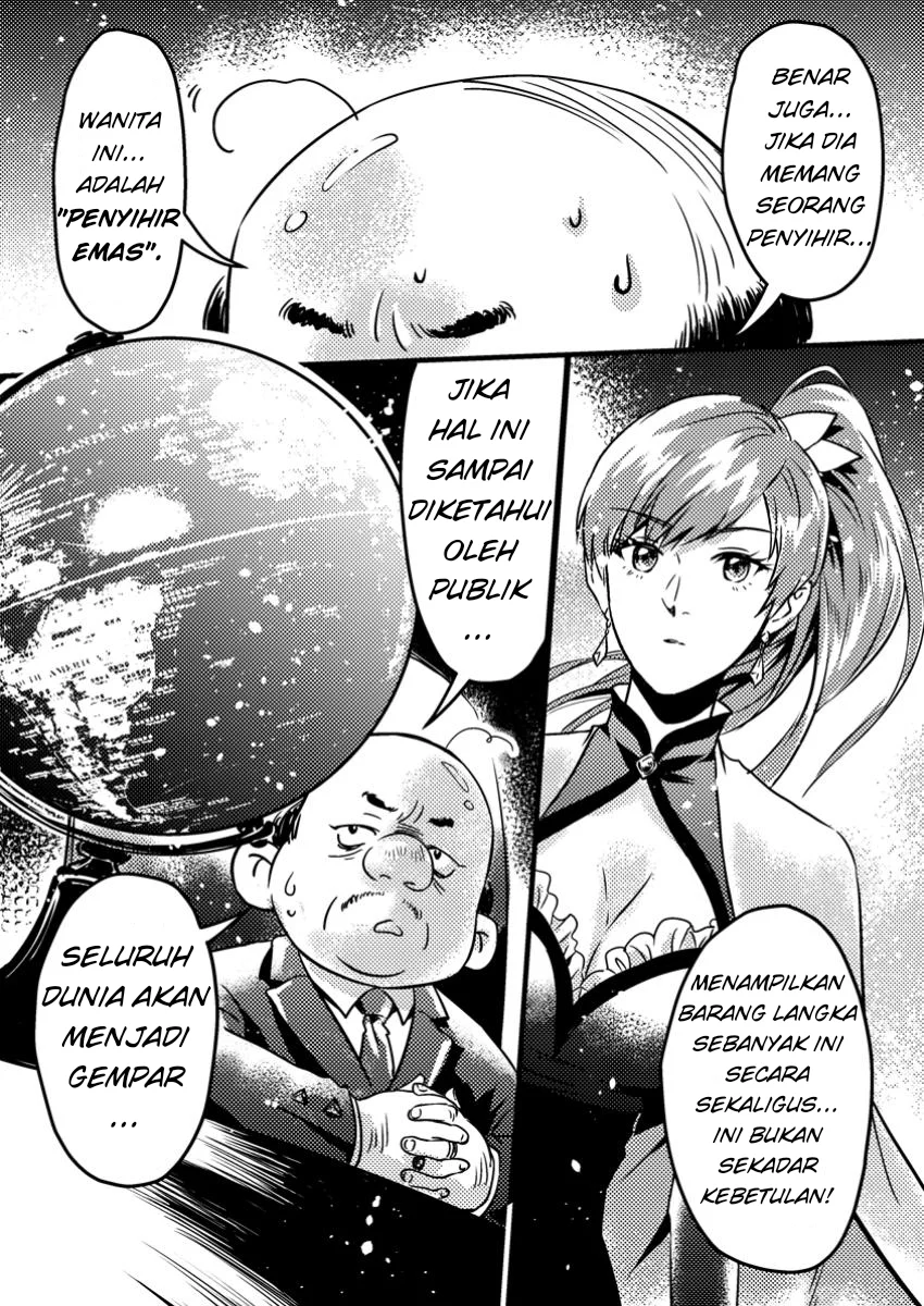Jigoku no Sata mo Ougon Shidai: Kaisha wo Kubi ni Natta kedo, Renkinjutsu toka Iu Cheat Skill wo Te ni Ireta node Jinsei Ippatsu Gyakuten wo Mezashimasu Chapter 5.3 - halaman 8