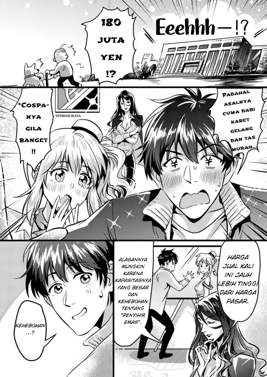 Jigoku no Sata mo Ougon Shidai: Kaisha wo Kubi ni Natta kedo, Renkinjutsu toka Iu Cheat Skill wo Te ni Ireta node Jinsei Ippatsu Gyakuten wo Mezashimasu Chapter 6.1 - halaman 4