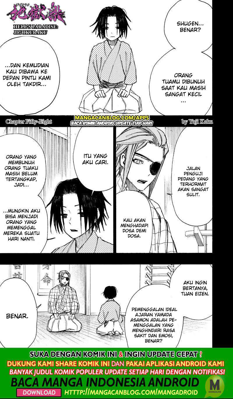 Jigokuraku Chapter 58 - halaman 1