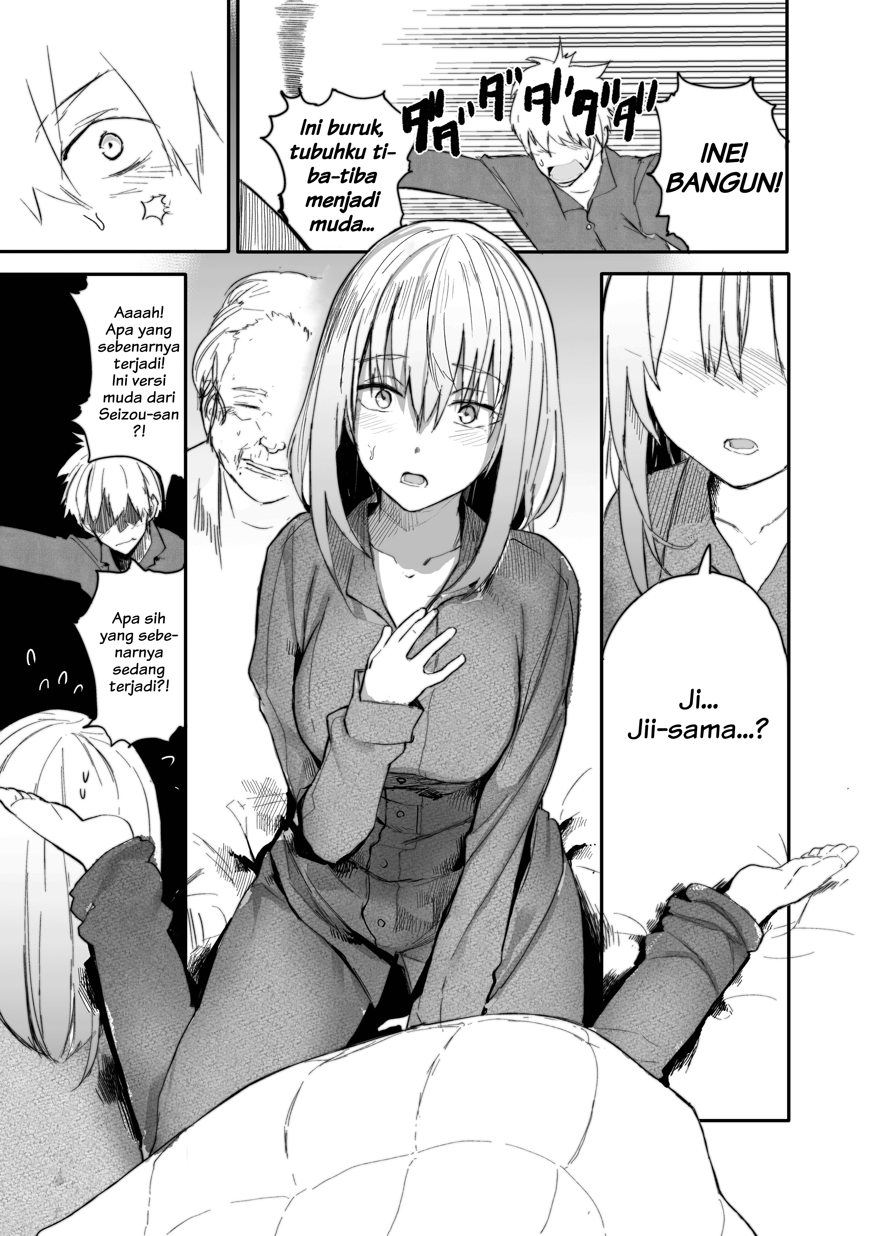 Jiisan Baasan Wakagaeru Chapter 1 - halaman 3