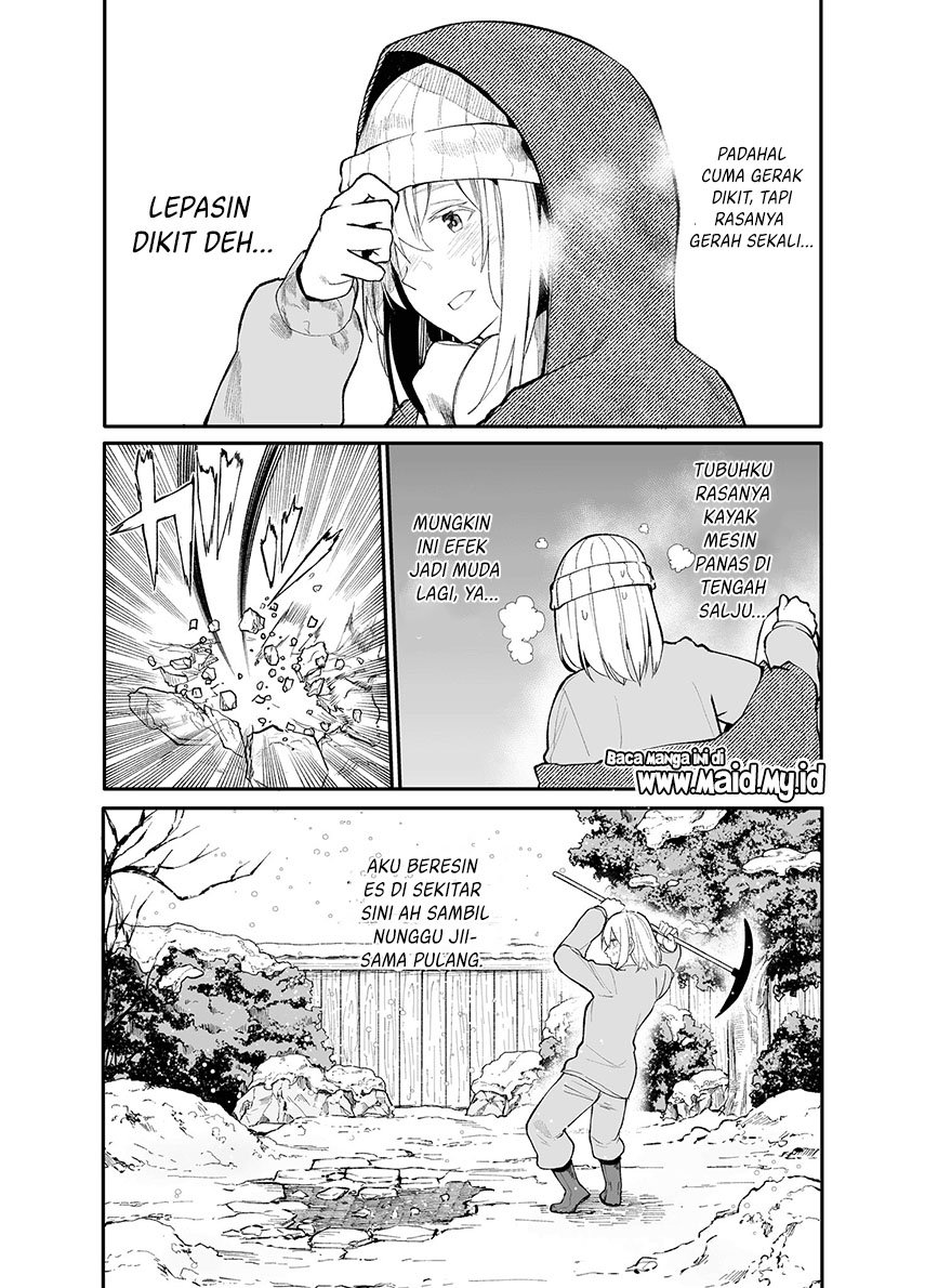 Jiisan Baasan Wakagaeru Chapter 19 - halaman 4