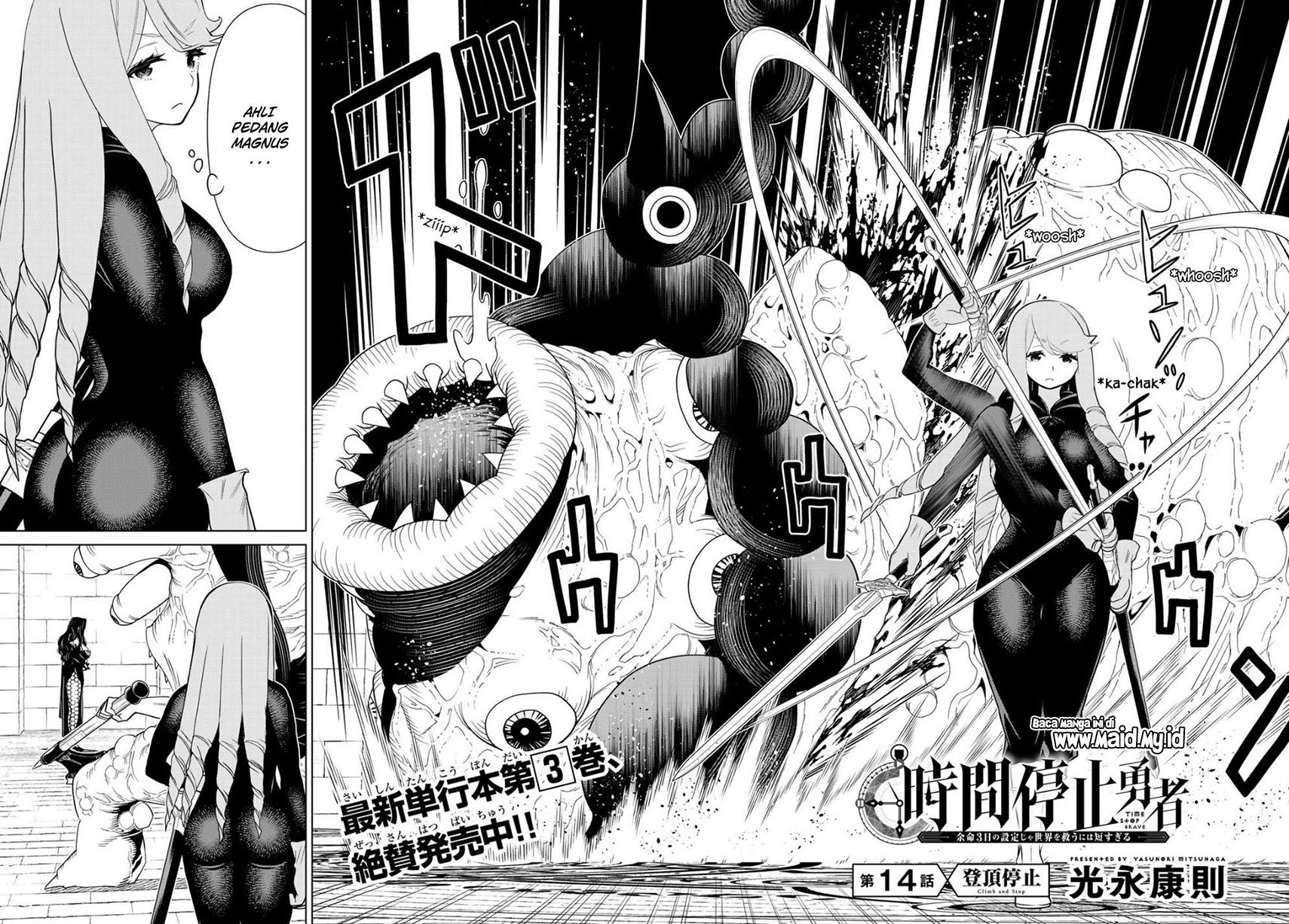 Jikan Teishi Yuusha Chapter 14 - halaman 4