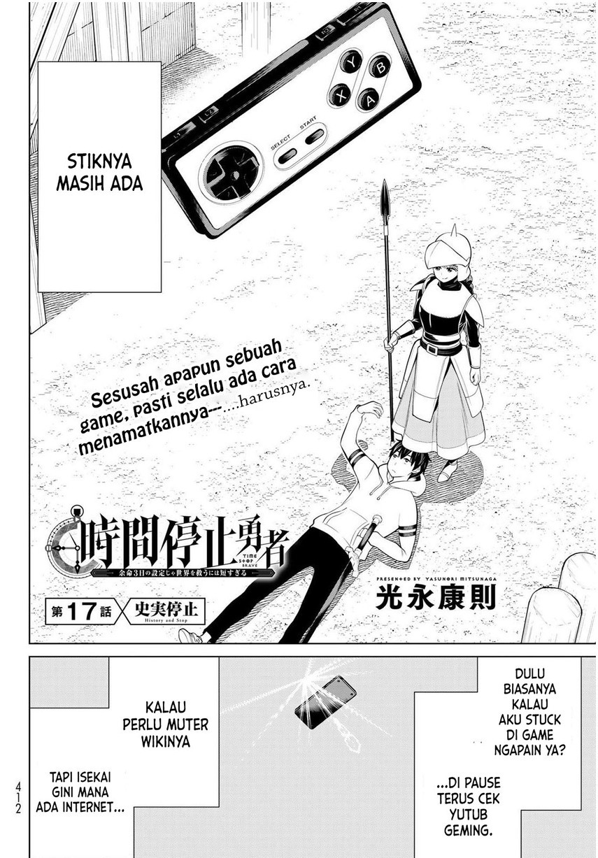 Jikan Teishi Yuusha Chapter 17 - halaman 4