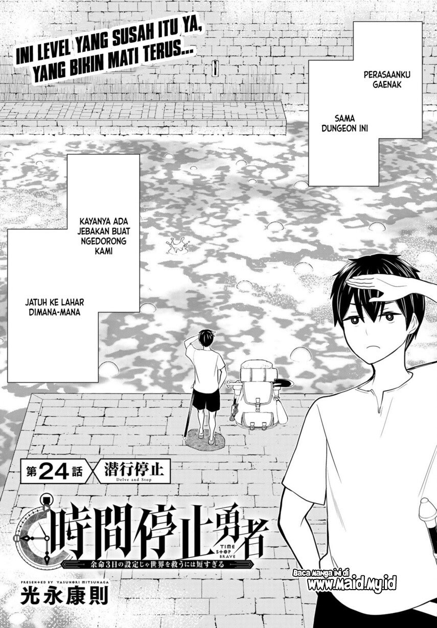 Jikan Teishi Yuusha Chapter 24 - halaman 6