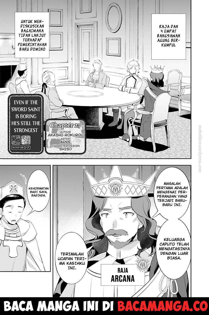 Jimi na Kensei wa Soredemo Saikyou desu Chapter 27 - halaman 1