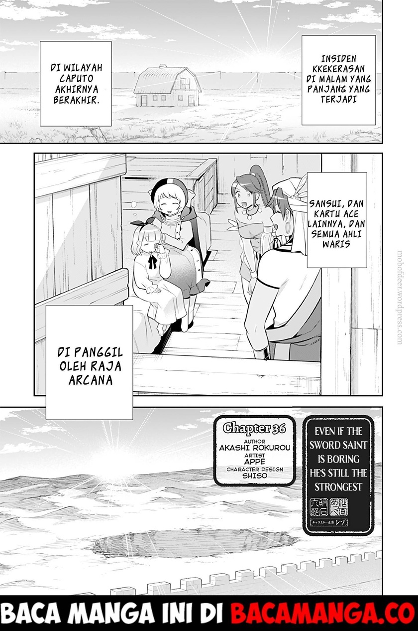 Jimi na Kensei wa Soredemo Saikyou desu Chapter 36 - halaman 1