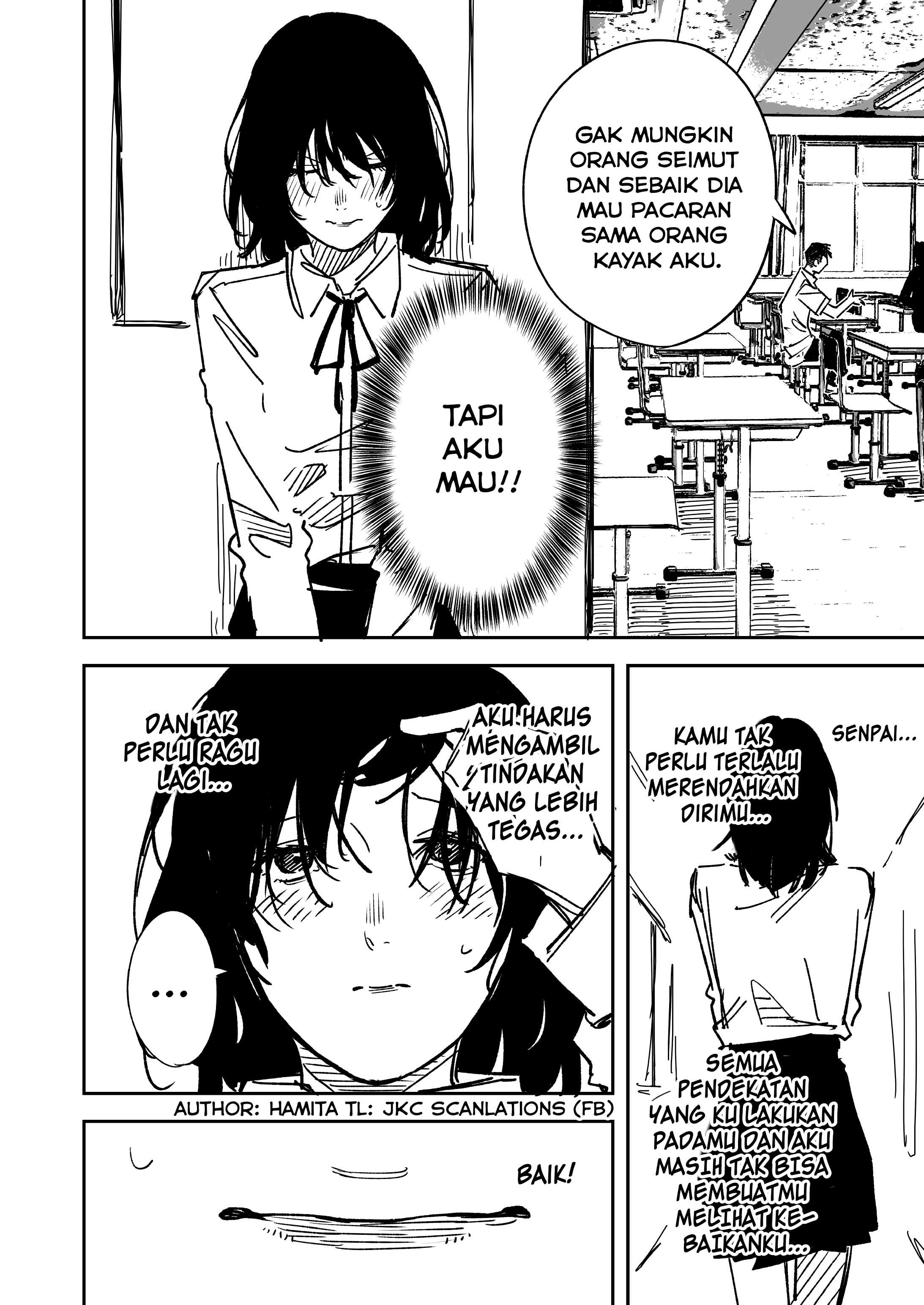 Jimi na Kouhai-chan ga Ganbaru Hanashi Chapter 0 - halaman 2