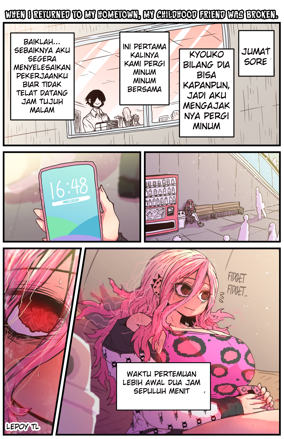 Jimoto ni Kaettekitara Osananajimi ga Kowareteta Chapter 11 - halaman 2