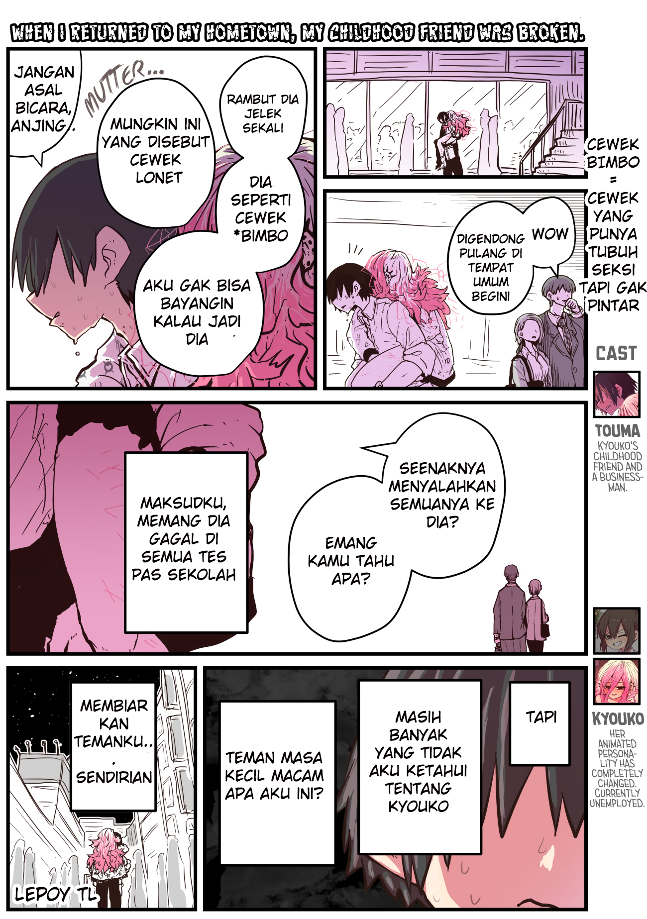Jimoto ni Kaettekitara Osananajimi ga Kowareteta Chapter 14 - halaman 2