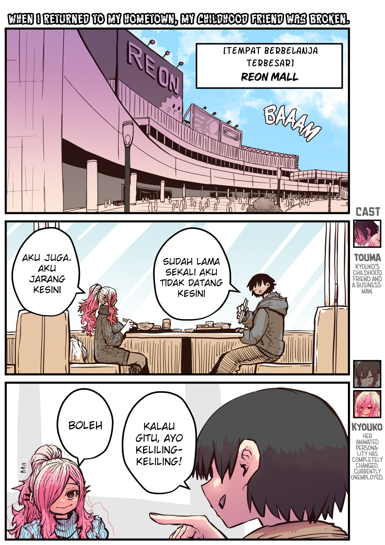 Jimoto ni Kaettekitara Osananajimi ga Kowareteta Chapter 20 - halaman 2