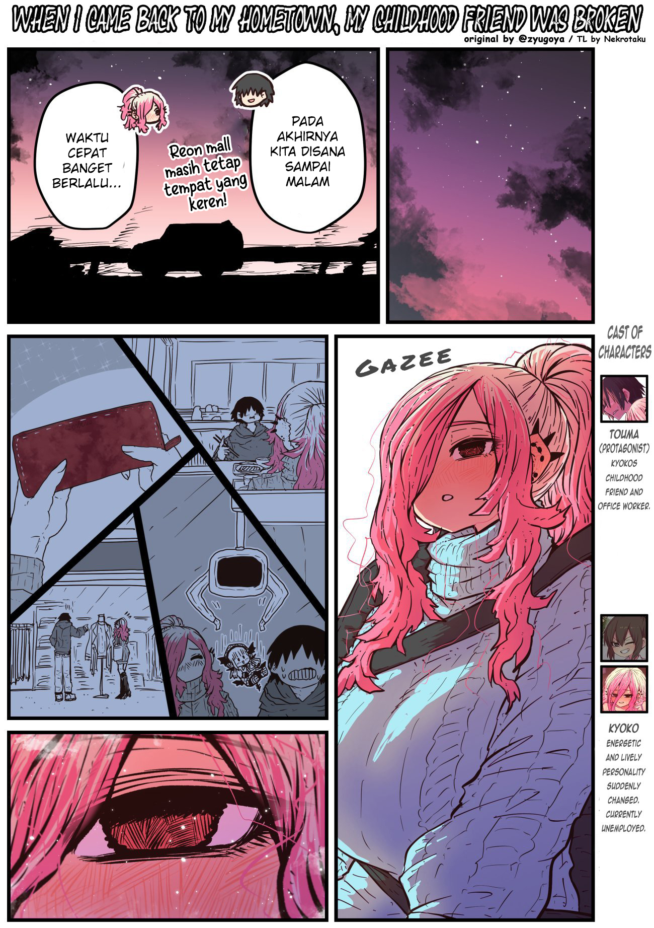 Jimoto ni Kaettekitara Osananajimi ga Kowareteta Chapter 21 - halaman 2