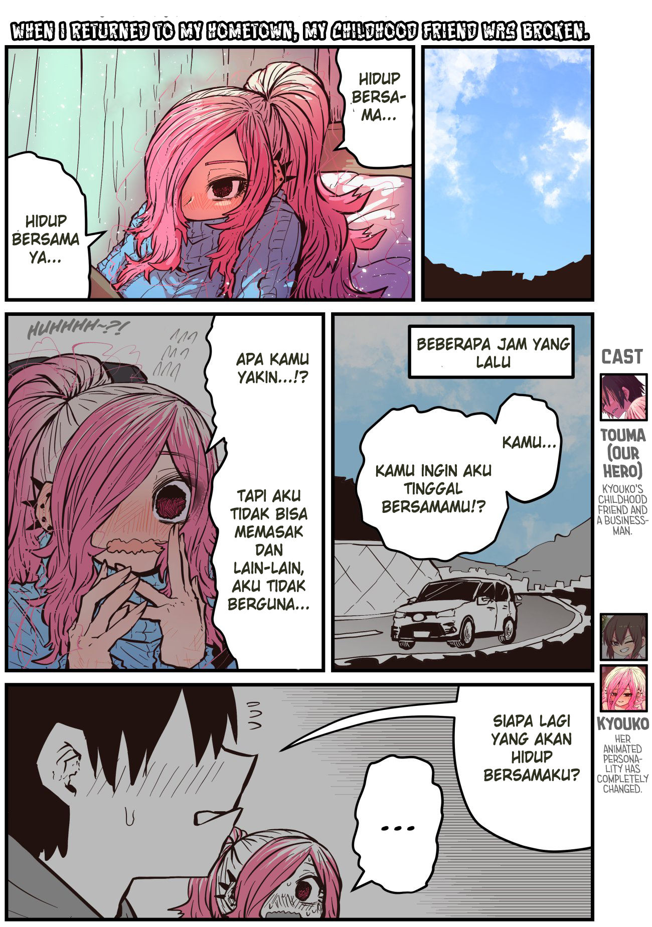 Jimoto ni Kaettekitara Osananajimi ga Kowareteta Chapter 27 - halaman 2