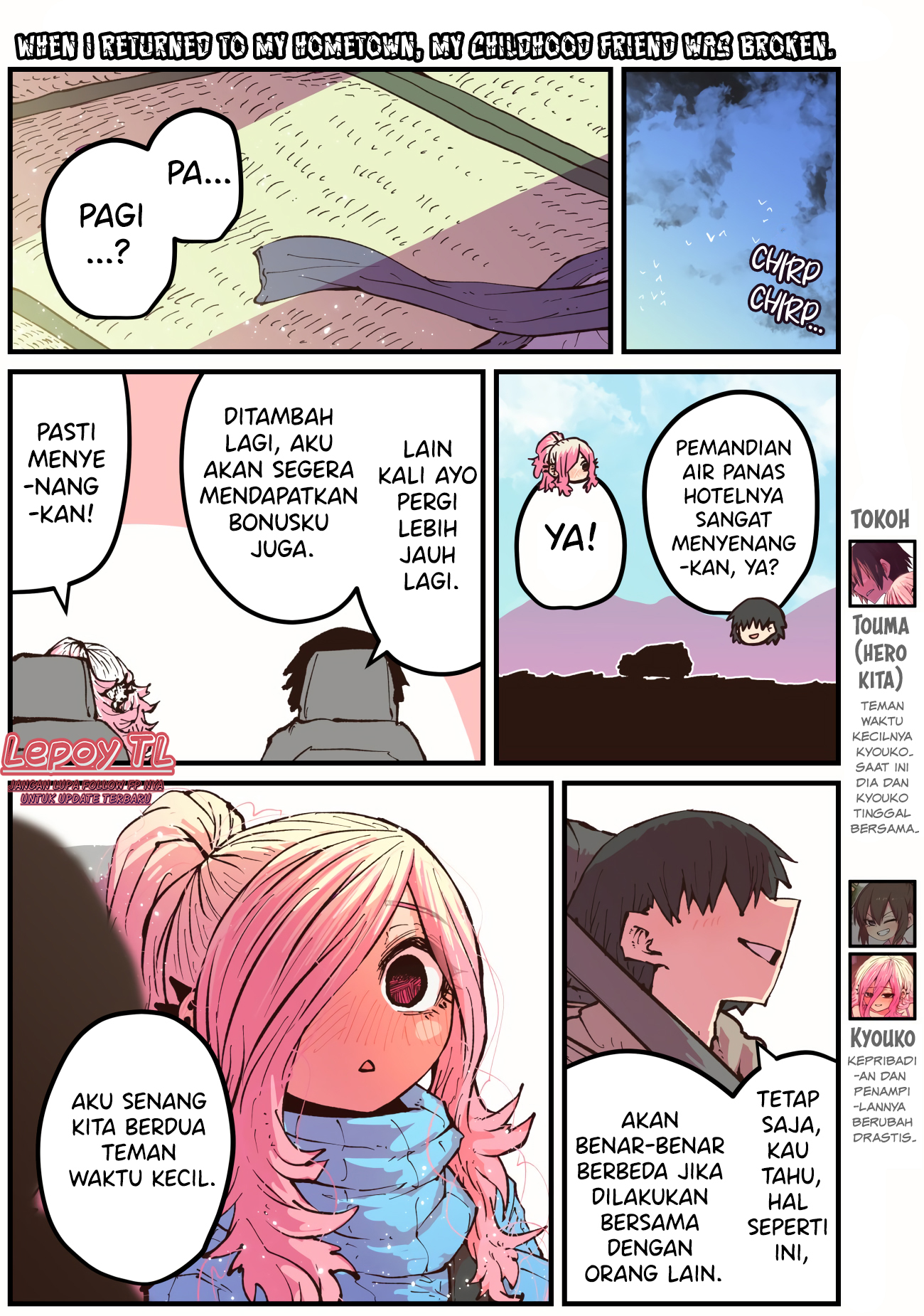 Jimoto ni Kaettekitara Osananajimi ga Kowareteta Chapter 38 - halaman 2