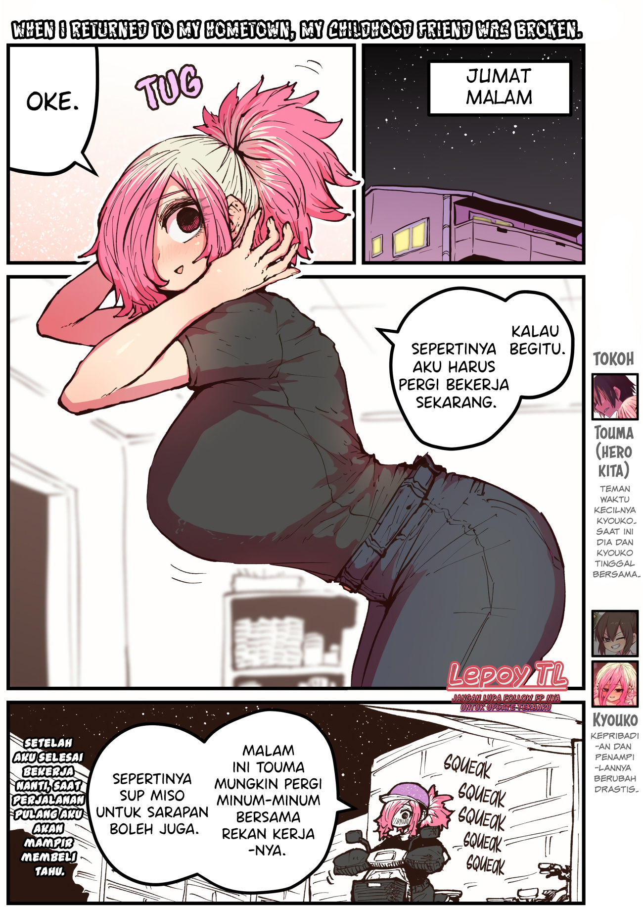 Jimoto ni Kaettekitara Osananajimi ga Kowareteta Chapter 39 - halaman 2