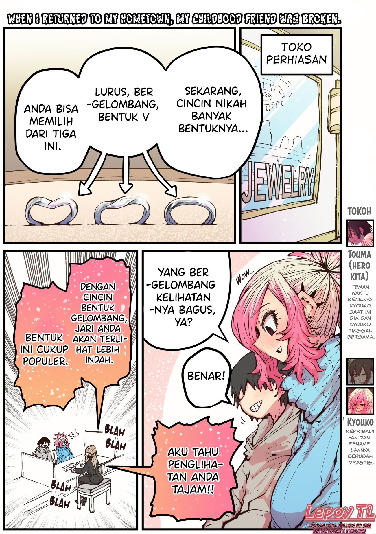 Jimoto ni Kaettekitara Osananajimi ga Kowareteta Chapter 42 - halaman 2