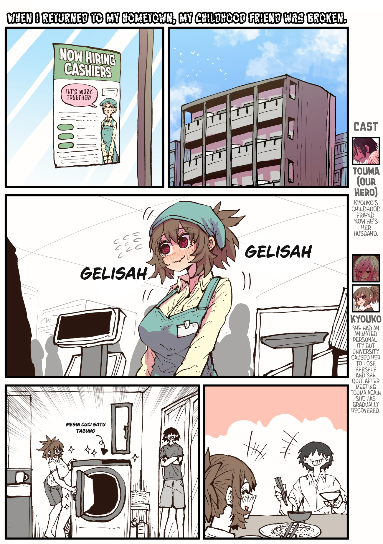 Jimoto ni Kaettekitara Osananajimi ga Kowareteta Chapter 44 - halaman 1