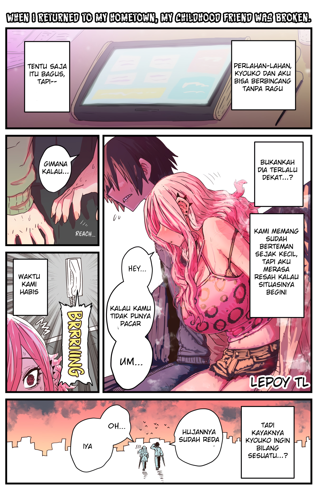 Jimoto ni Kaettekitara Osananajimi ga Kowareteta Chapter 8 - halaman 2
