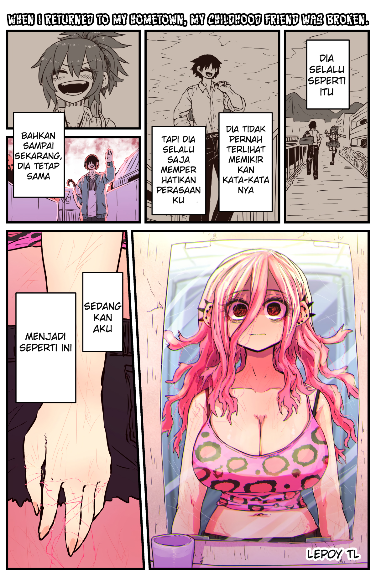 Jimoto ni Kaettekitara Osananajimi ga Kowareteta Chapter 9 - halaman 2