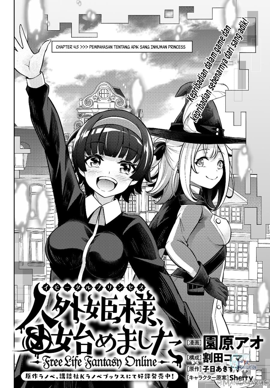 Jingai Hime Sama, Hajimemashita – Free Life Fantasy Chapter 5.5 - halaman 4
