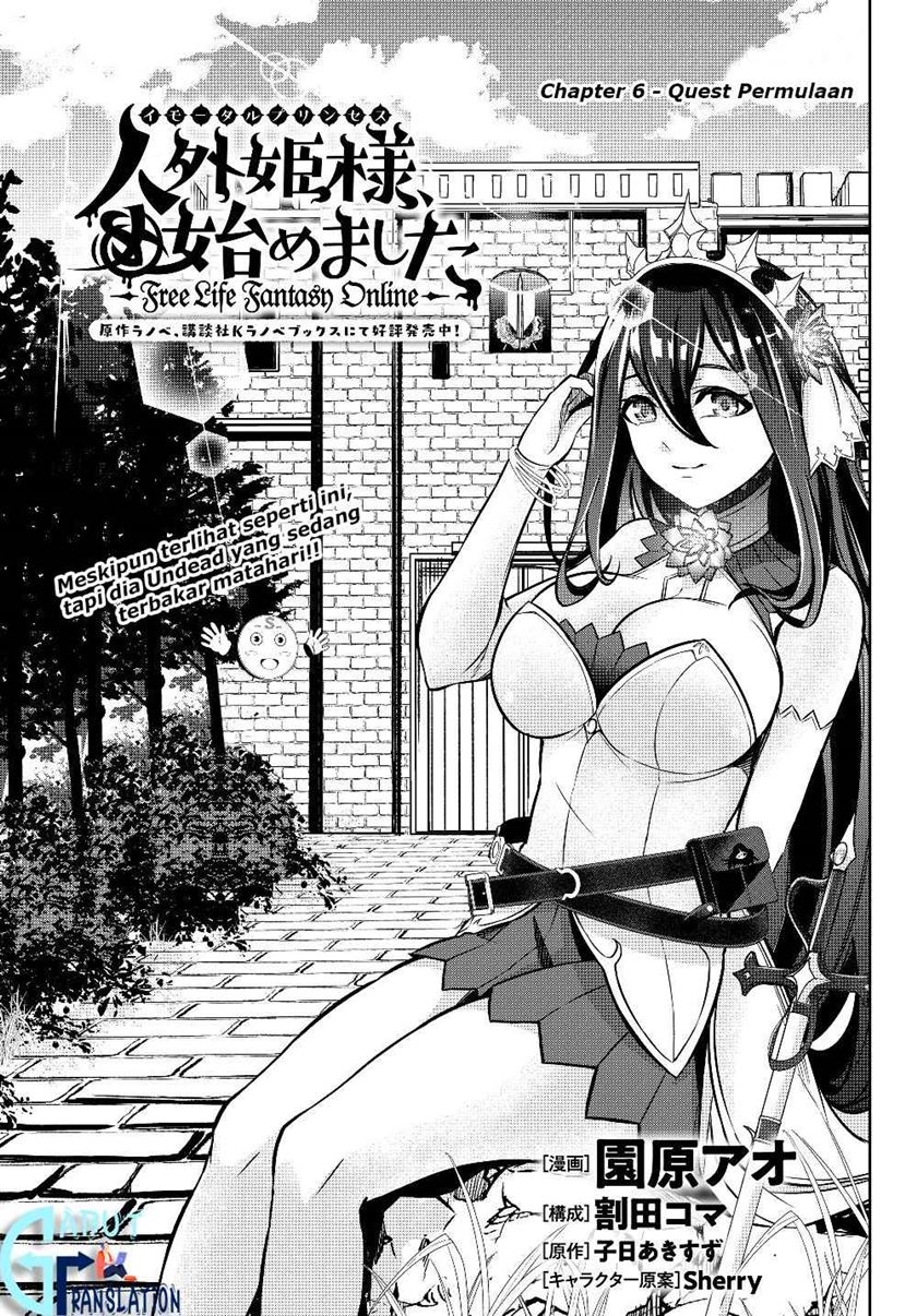 Jingai Hime Sama, Hajimemashita – Free Life Fantasy Chapter 6.1 - halaman 2