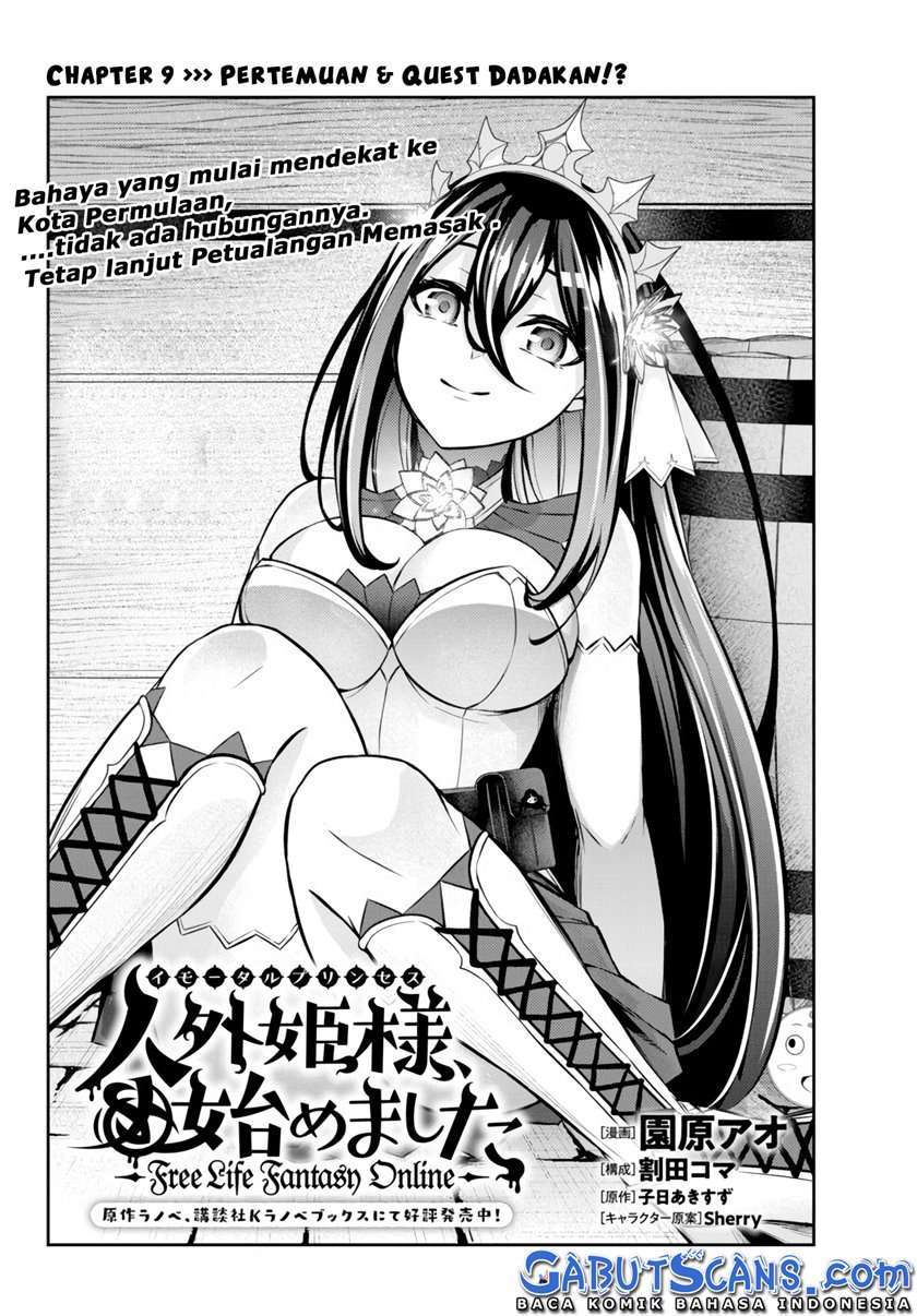 Jingai Hime Sama, Hajimemashita – Free Life Fantasy Chapter 9.1 - halaman 3