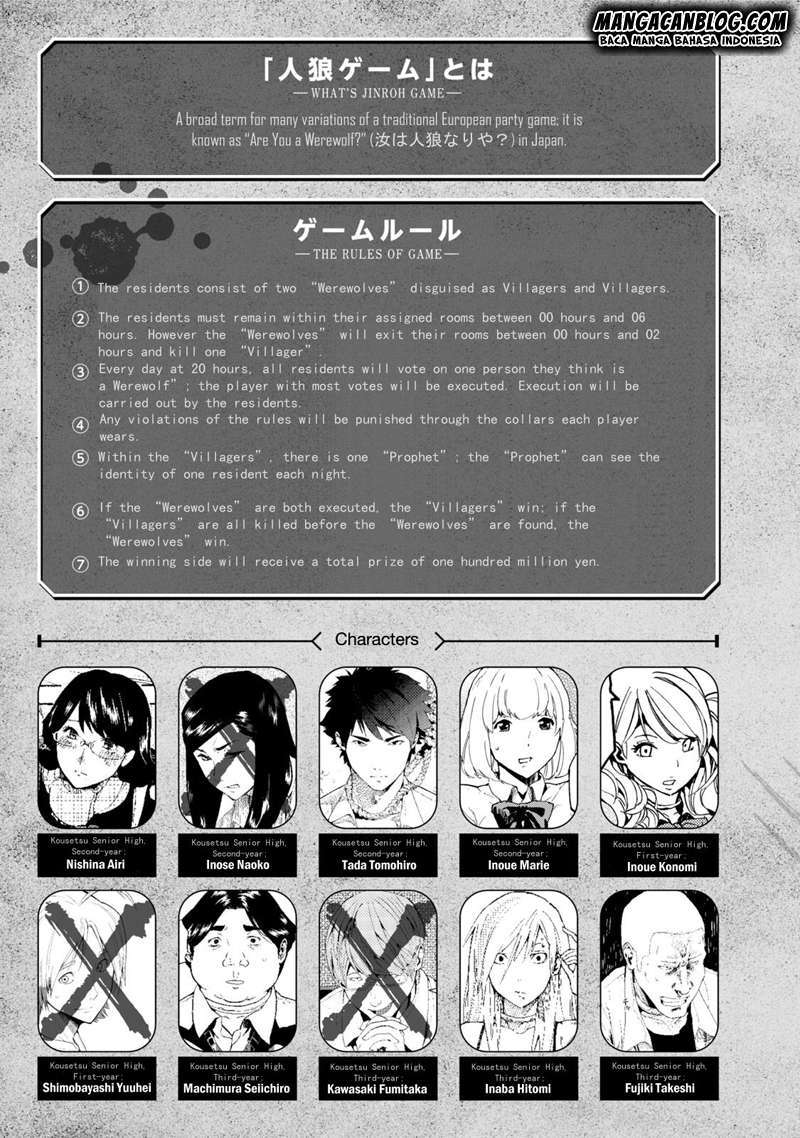 Jinrou Game Chapter 7 - halaman 3