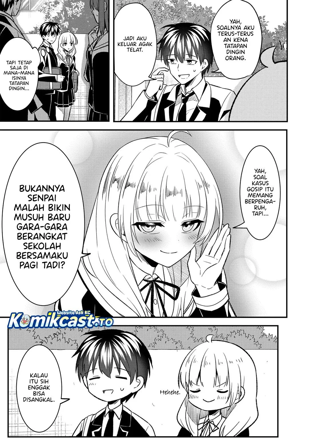 Jinsei Gyakuten Uwaki Sare, Enzai o Kiserareta Ore ga, Gakuen Ichi no Bishoujo ni Natsukareru Chapter 10.1 - halaman 9