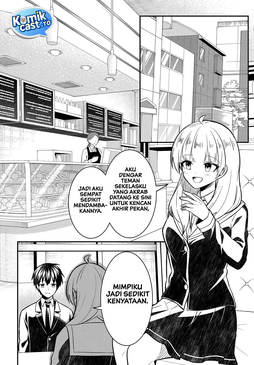 Jinsei Gyakuten Uwaki Sare, Enzai o Kiserareta Ore ga, Gakuen Ichi no Bishoujo ni Natsukareru Chapter 10.2 - halaman 3