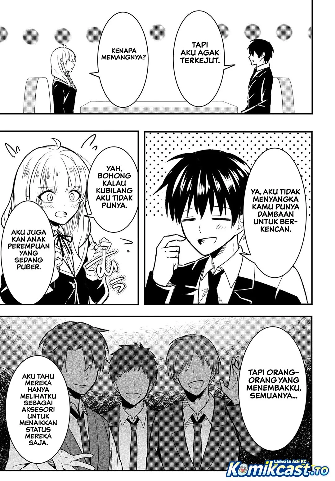 Jinsei Gyakuten Uwaki Sare, Enzai o Kiserareta Ore ga, Gakuen Ichi no Bishoujo ni Natsukareru Chapter 10.2 - halaman 4