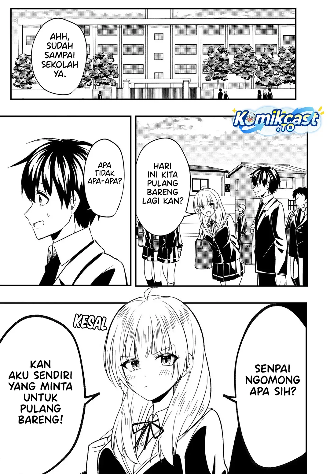 Jinsei Gyakuten Uwaki Sare, Enzai o Kiserareta Ore ga, Gakuen Ichi no Bishoujo ni Natsukareru Chapter 7.1 - halaman 12