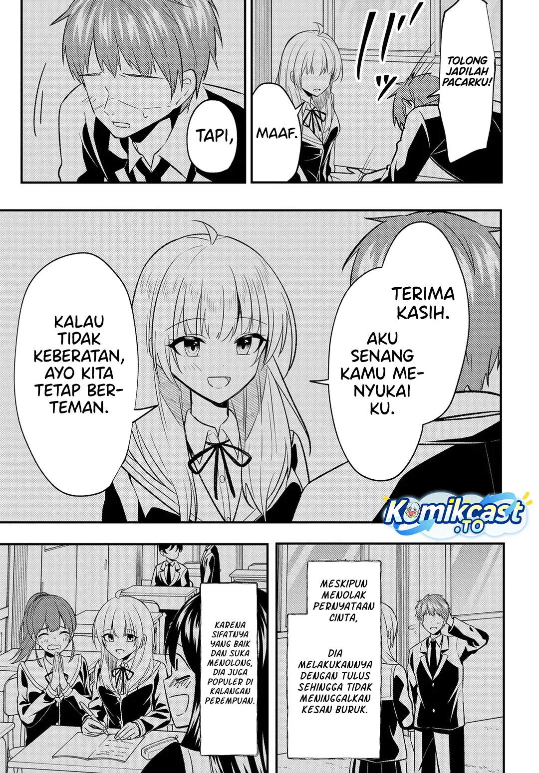 Jinsei Gyakuten Uwaki Sare, Enzai o Kiserareta Ore ga, Gakuen Ichi no Bishoujo ni Natsukareru Chapter 7.1 - halaman 6