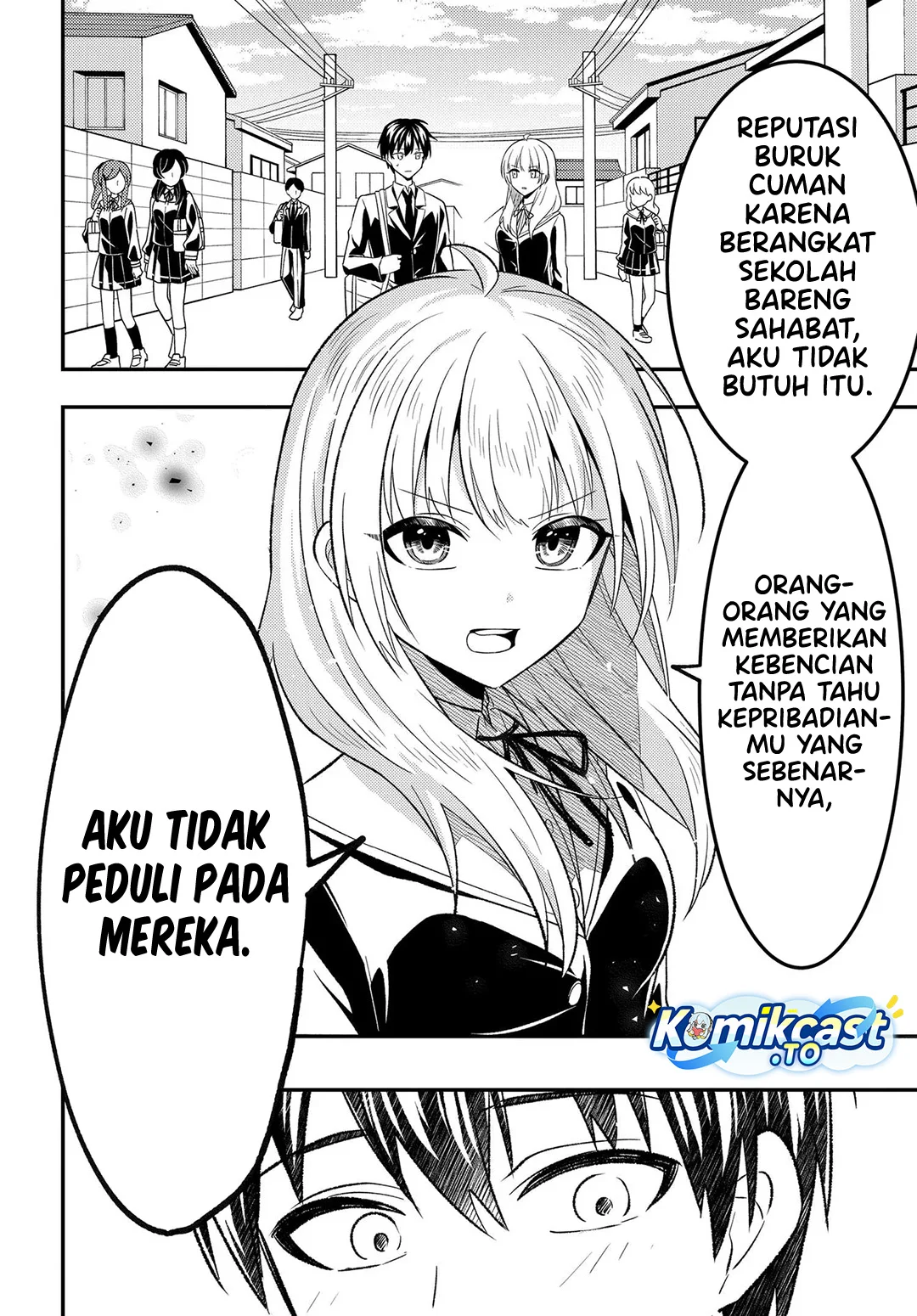 Jinsei Gyakuten Uwaki Sare, Enzai o Kiserareta Ore ga, Gakuen Ichi no Bishoujo ni Natsukareru Chapter 7.1 - halaman 9